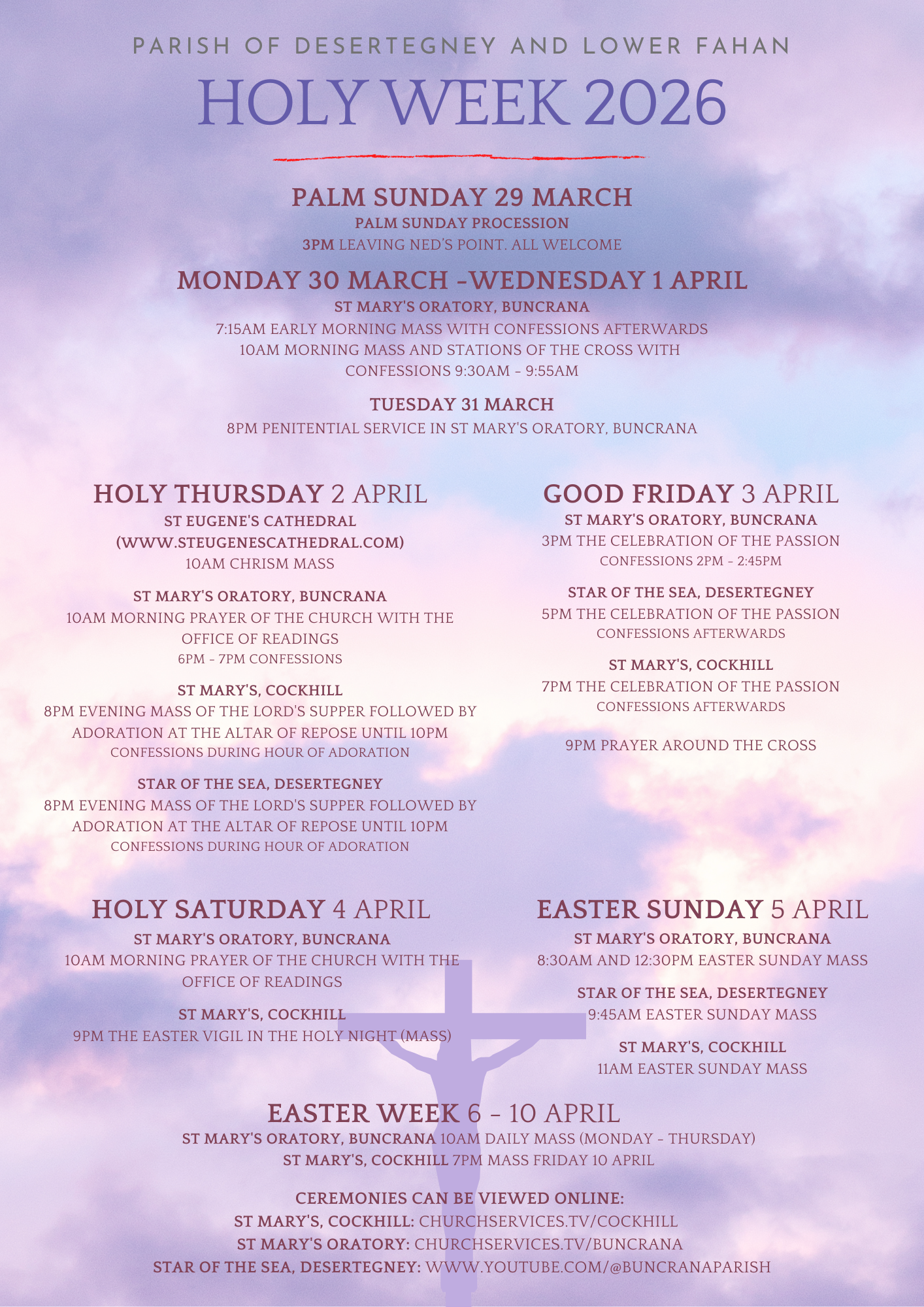 Holy Week 2026